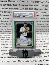 2020 Bowman Chrome Tarik Skubal Mega Green /99 Refractor #BMA-TS PSA 10