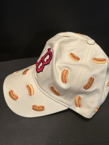 *LIMITED EDITION* BOSTON RED SOX Special Ticket "HOT DOG" White MLB Hat 2025 - Picture 3 of 9