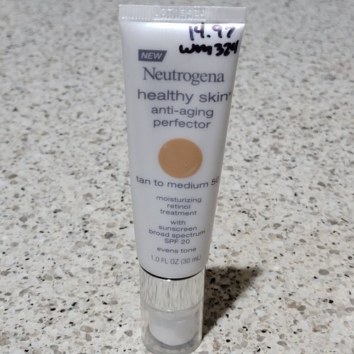 Neutrogena Piel Saludable Perfeccionador Antienvejecimiento TAN MEDIUM 50 Retinol FPS 20✨️NUEVO - Imagen 9 de 10