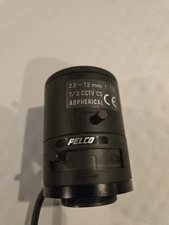 Pelco Lens 2.8-12mm 1:1.4 1/3 CCTV CS ASPHERICAL, SECR-0056-U