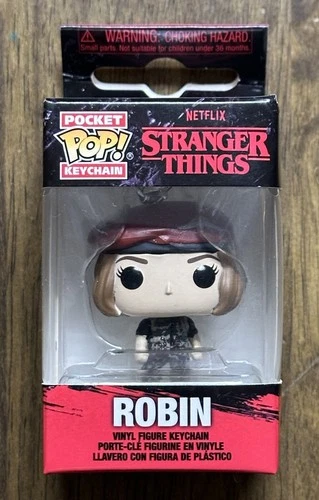 Pocket Pop! Keychain: Netflix Stranger Things - Robin - New, Factory Sealed!!