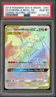 Pokemon Charizard & Braixen GX Cosmic Eclipse Secret Rare #251 PSA 10 Gem Mint