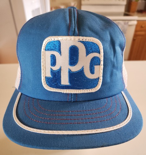 New Vintage PPG Paints Trucker Patch Foam Cap Unworn Retro Swingster VTG 1970's