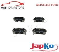 SATZ BREMSBELÄGE BREMSKLÖTZE HINTEN JAPKO 51K09 V NEU OE QUALITÄT