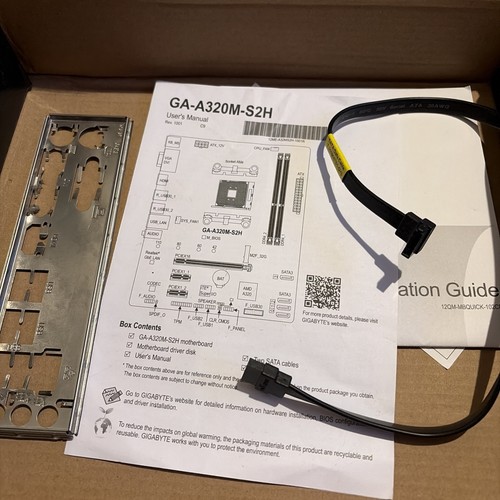 Gigabyte GA-A320M-S2H Micro ATX Motherboard - Picture 3 of 4