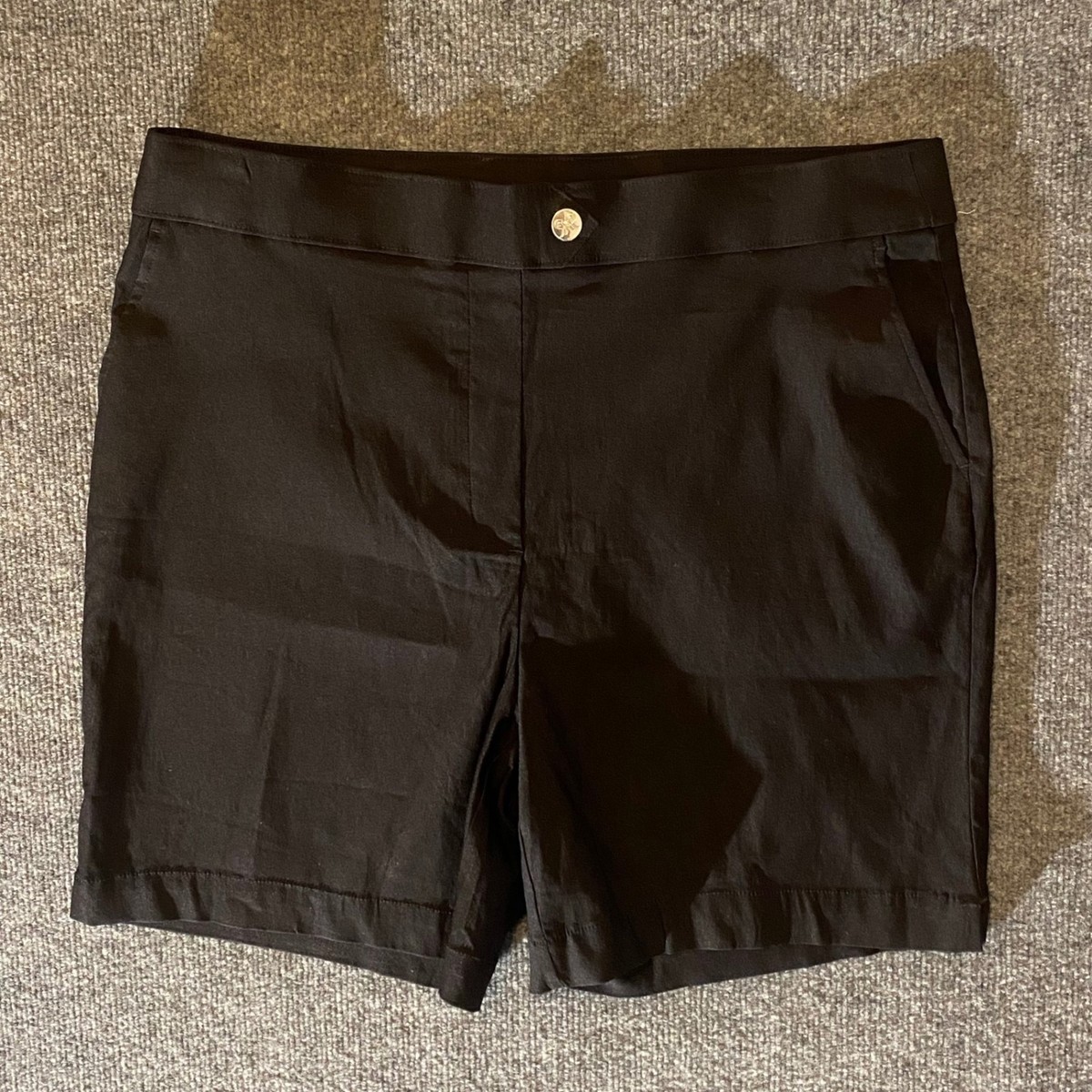 black dress shorts ladies Women's Black Dress Shorts