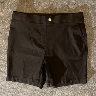womens dress shorts for work Women's High-Waisted Wide Leg Dress Shorts