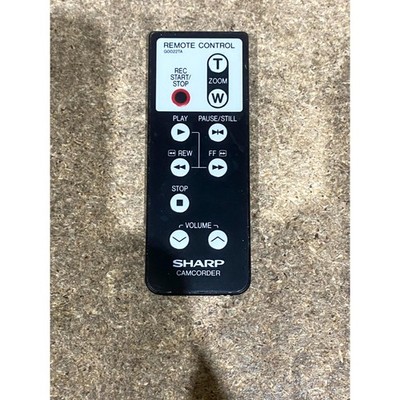 Sharp G0022TA kabellose Fernbedienung für ViewCam VL-E620 & VL-E620U Camcorder