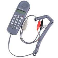 Grey Electric Circuit Testing Device Telephone Cable Tester with Caller ID