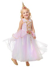 Unicorn Princess Child Dress Costume - Size Medium