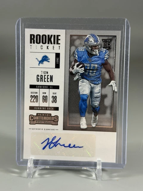 2017 Panini Contenders - Rookie Ticket/Rookie Ticket Variation Tion Green...