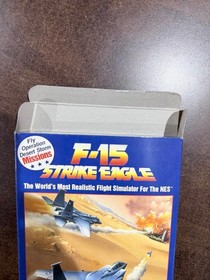 F-15 Strike Eagle Nintendo NES Complete CIB - Excellent Shape!