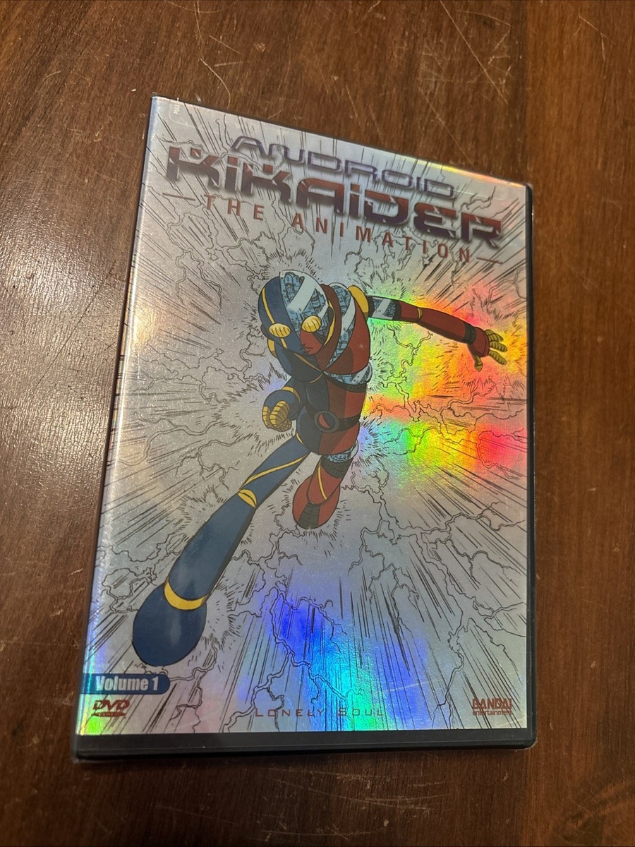 Android Kikaider The Animation Vol 1 DVD + Insert Lonely Soul