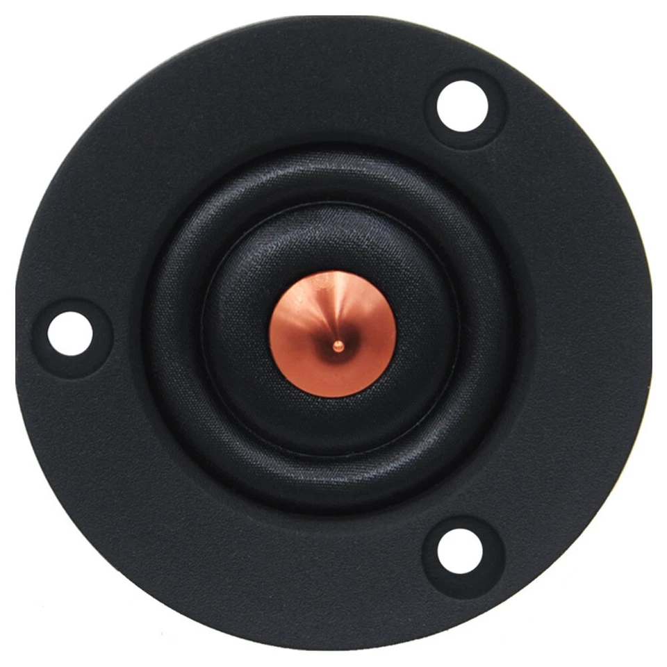 2x 2 pollici 30 W tweeter a cupola unità altoparlante diaframma seta neodimio acuti 4/6 ohm - Immagine 2 di 4