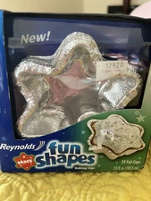 Reynolds Fun Shapes Jello Star Shaped Foil Baking Cups