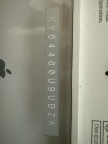 GENUINE APPLE WIRELESS KEYBOARD M9270B/A A1016 COMPLETE SET IN ORIGINAL BOX - Bild 21 von 24