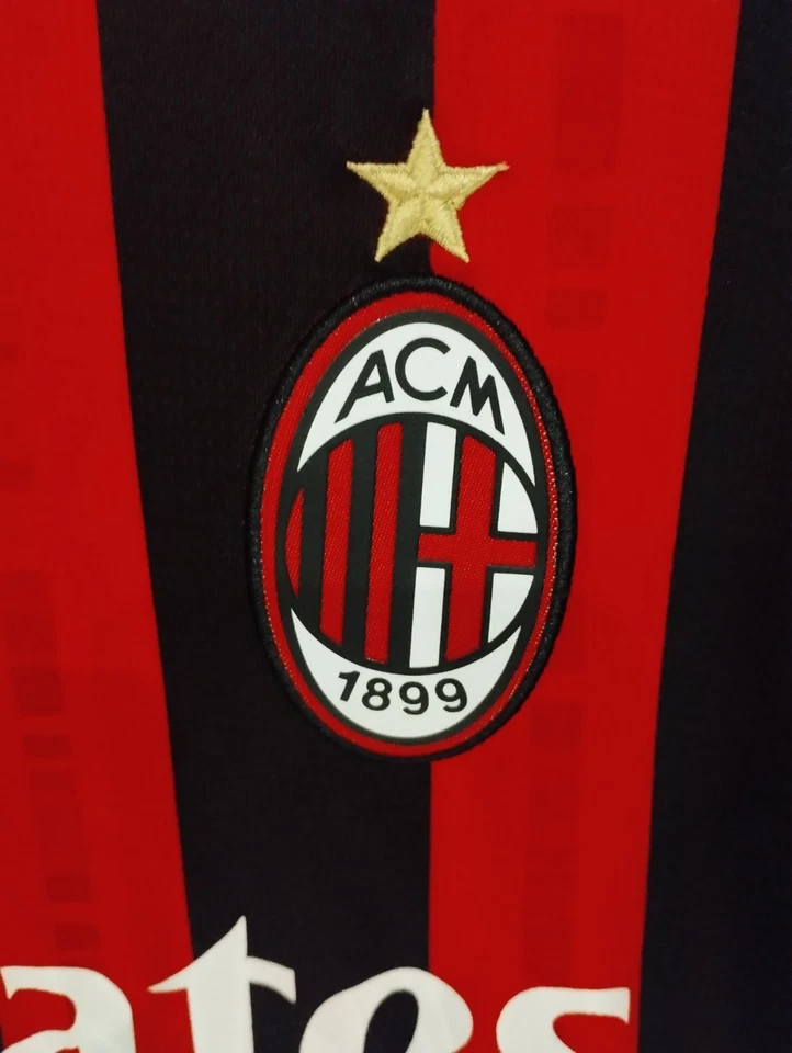 PUMA AC Milan Home Shirt 2024/25 Mens Medium 125th Anniversary Jersey - Image 2 of 4