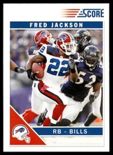 2011 Score Fred Jackson Buffalo Bills #31