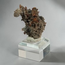 Topaz with Hyalite Opal – Tepetate, San Luis Potosí, Mexico