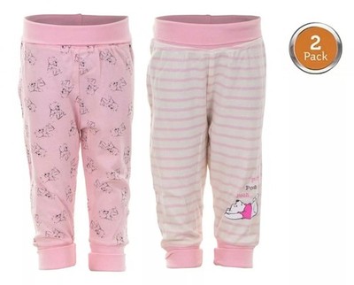 Baby Hose 74 80 Mädchen Disney Winnie the Pooh 2er Set 100% Baumwolle