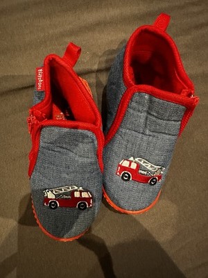 Hausschuhe Kindergartenschuhe Feuerwehr Playshoes 26/27