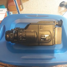 Sony Handycam CCD-F55 Camcorder With Case  Accessories UNTESTED