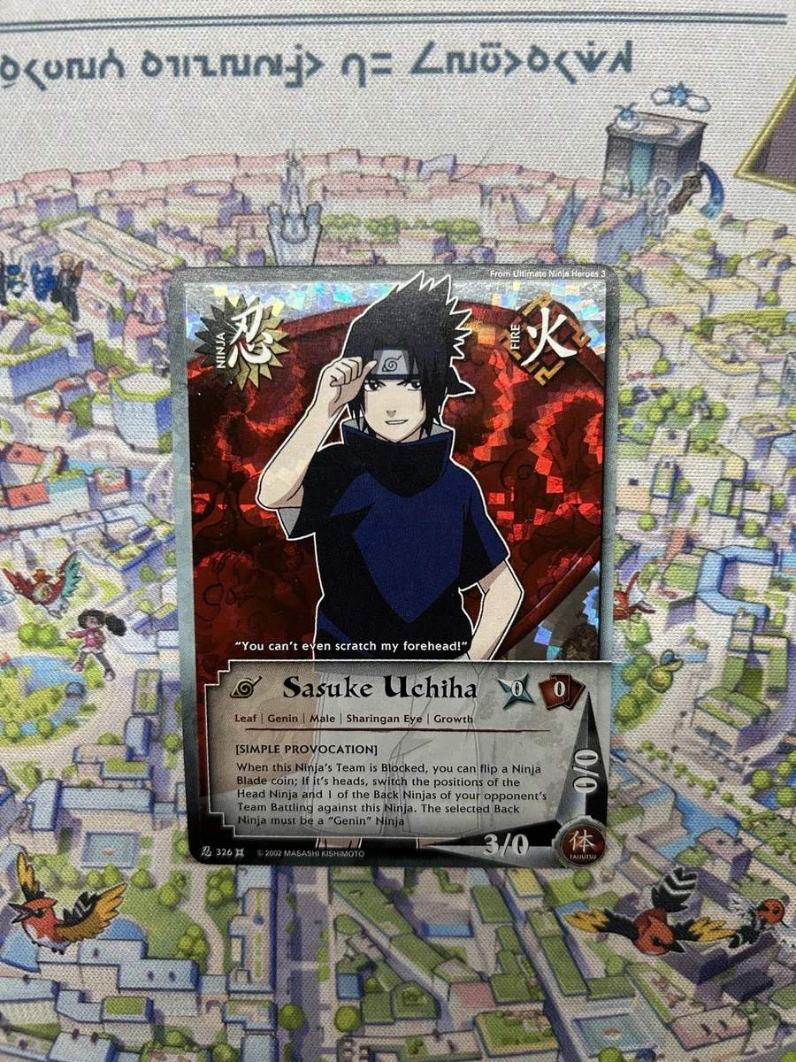 Sasuke Uchiha Card for sale | eBay