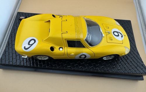 🔥Hot Wheels 🔥 Ferrari 250 LM #9 Yellow 1:18 Scale New No Box - Picture 10 of 15