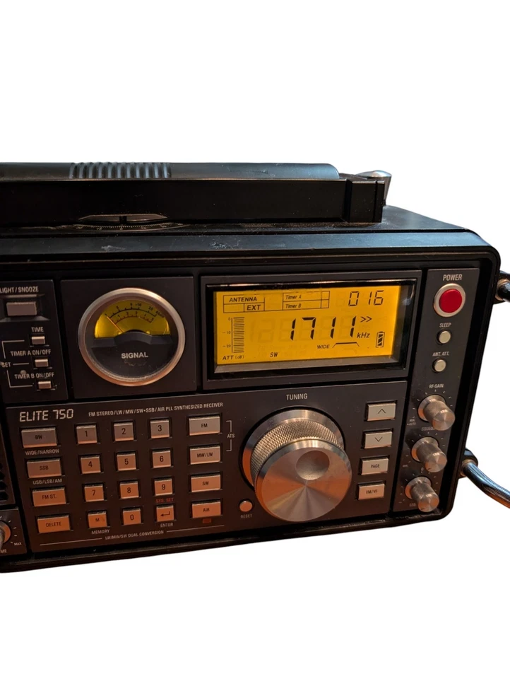 Receptor sintetizado Eton Elite 750 radio FM estéreo LW/MW/SW*SSB/banda aérea PLL Foto 3 de 4