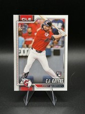 2026 Topps #35 C.J. Kayfus RC Cleveland Guardians