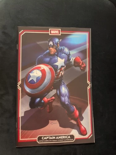 CAPTAIN AMERICA #7 CLAYTON CRAIN VARIANT  1