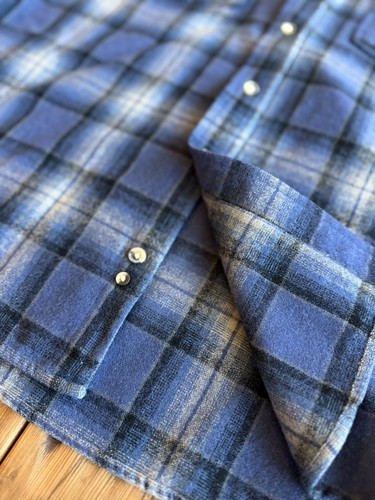Vintage Pendleton Outdoor Shirt Mens Sz M 100% Wool Flannel RN 29685 - Picture 8 of 15