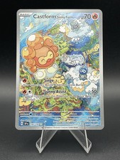 Castform Sunny Form Holo Illustration Rare SV08: Surging Sparks 195/191 NM on eBay
