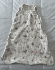 Little Planet by Carter's Sleep Sack Size S 0-6M Organic Cotton Muslin Floral