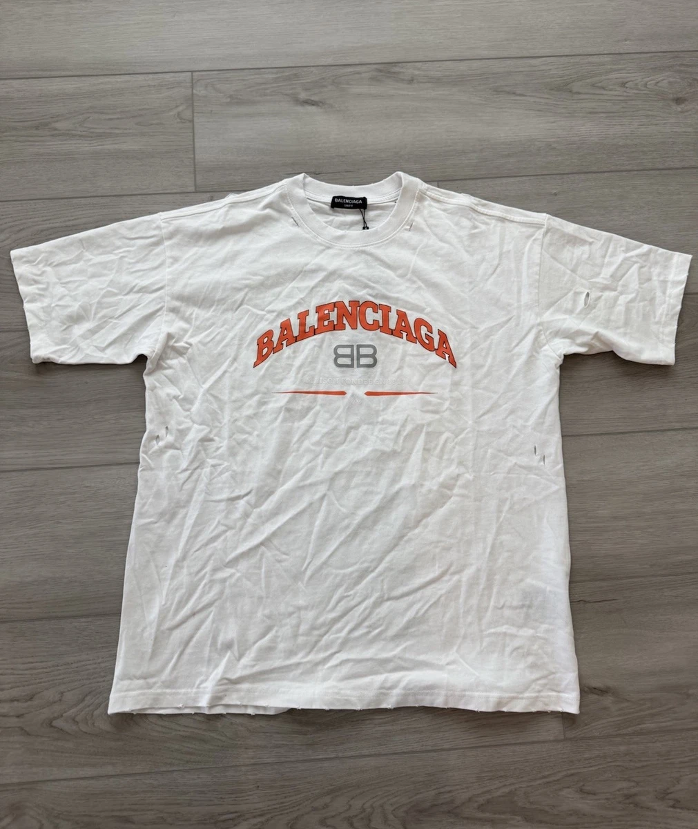 Balenciaga White T-Shirts for Men for sale - eBay