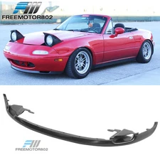 Fits 90-97 Mazda Miata RS Style PU Front Bumper Lip Spoiler Bodykit