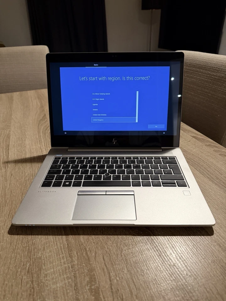 HP EliteBook 735 G5 13.3" AMD Ryzen 7 PRO 2700U 2.20GHz 8GB RAM 256GB SSD - Image 4 of 4