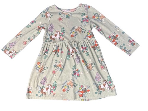Toddle Girls 3T-XS Lot 6pc Dresses Tops Leggings All Seasons Casualwear EUC - Picture 3 of 12