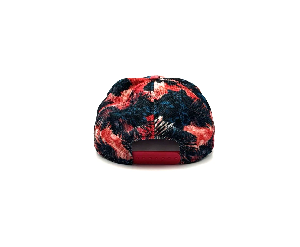 Oakley Snapback Trucker Hat Multicolor One Size Floral Mesh Back Hawaiian - Image 2 of 4