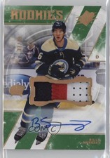 2023-24 SPx Rookies Patch Auto 37/49 Billy Sweezey #148 Patch Auto 14hk
