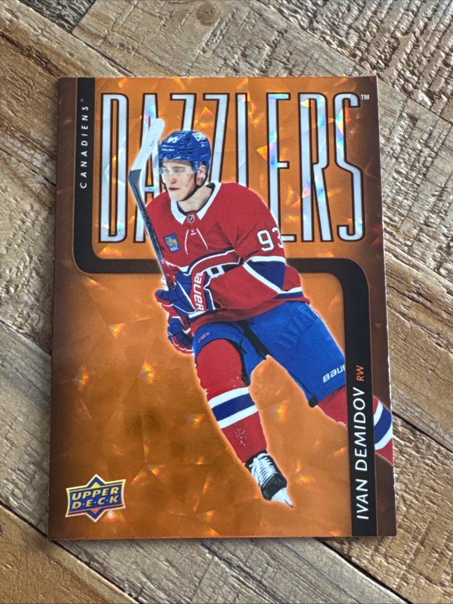 2025-26 Upper Deck Series 1 #DZ-18 Ivan Demidov Orange Dazzler NHL