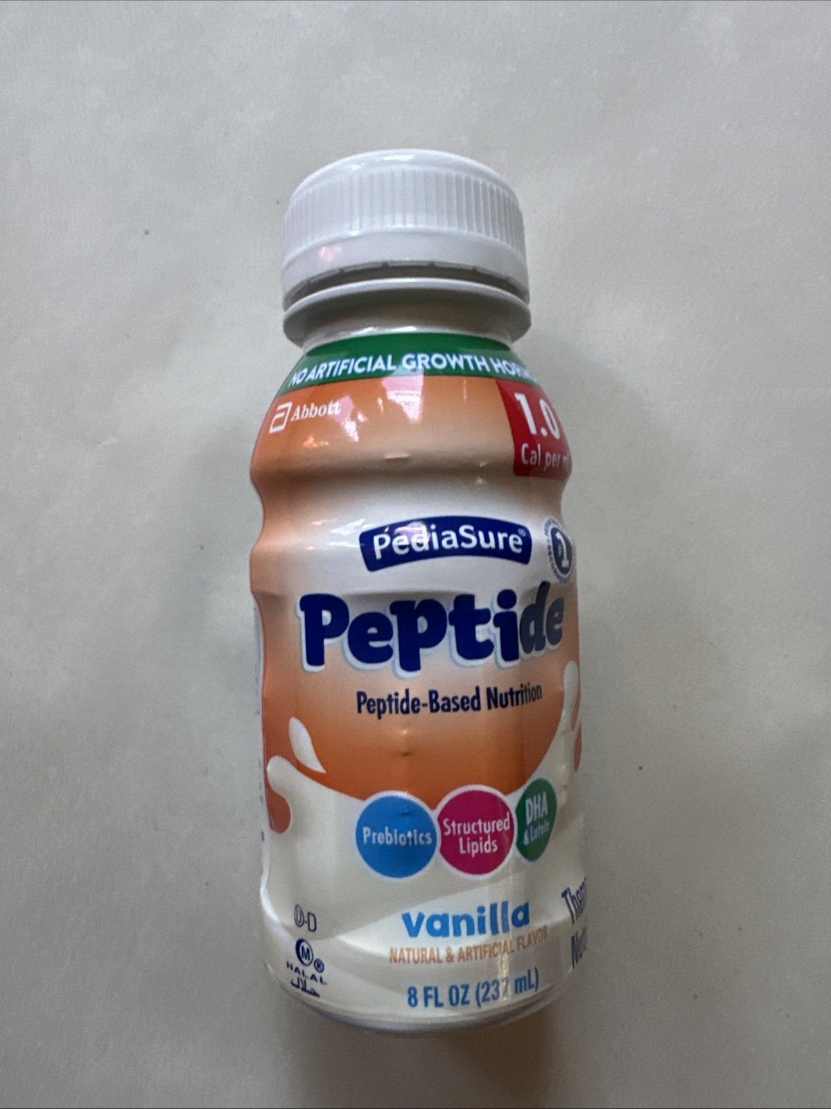 Pediasure Peptide 1.0 Cal Vanilla Shakes Drinks 2 Cases Fast Ship New