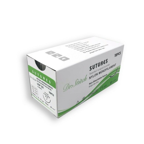 Nylon Monofilament Training Sutures Dental-Vet-Med 12/ Pack, Sterile - Picture 10 of 12