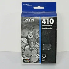 EPSON 410 Ink Cartridge Black Print Printer Office Business Home Paper Document 