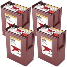 4 Pack of Trojan L16-AES 6V Superior Deep Cycling VRLA AGM Batteries - BCI 903