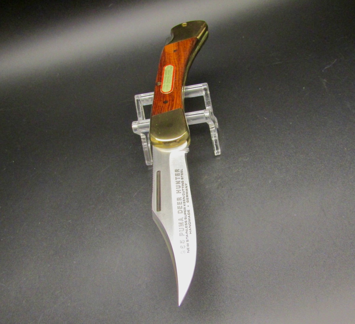 PUMA VTG DEER HUNTER 965 SUPER KEEN CUTTING Knife 1978 Made In 