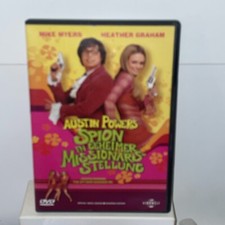 Austin Powers 1+2 - Spion in geheimer Missionarsstellung + Goldständer - 2x DVD
