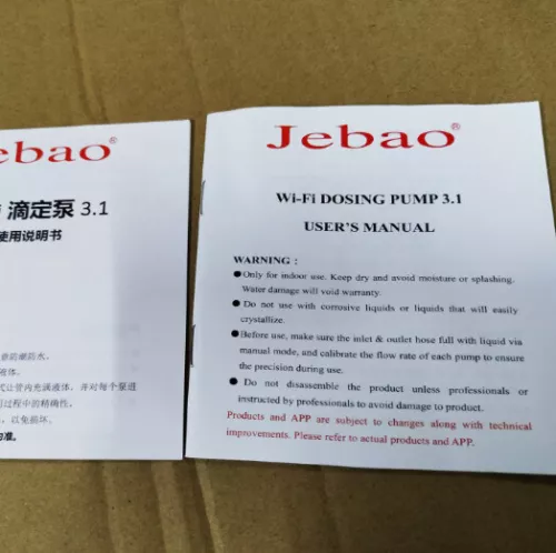 Jebao Auto DOSER3.1 Aquarium DOSING PUMP Reef Coral Intelligent WiFi Peristaltic - Picture 4 of 5