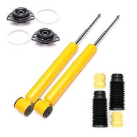 2 TA Technix Sport-StoßDäMpfer Hinten + Domlager + Staubkappen Audi 100 C4 A6 C4