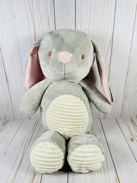 Kellytoy Bunny Rabbit Rattle Toy Plush 